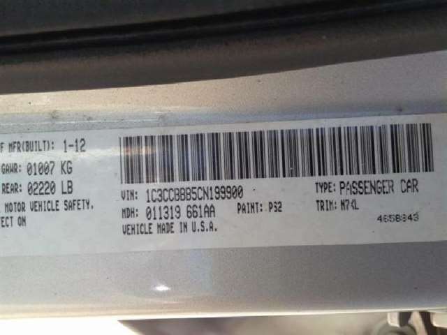 2012 Chrysler 200 Touring 4dr Sedan